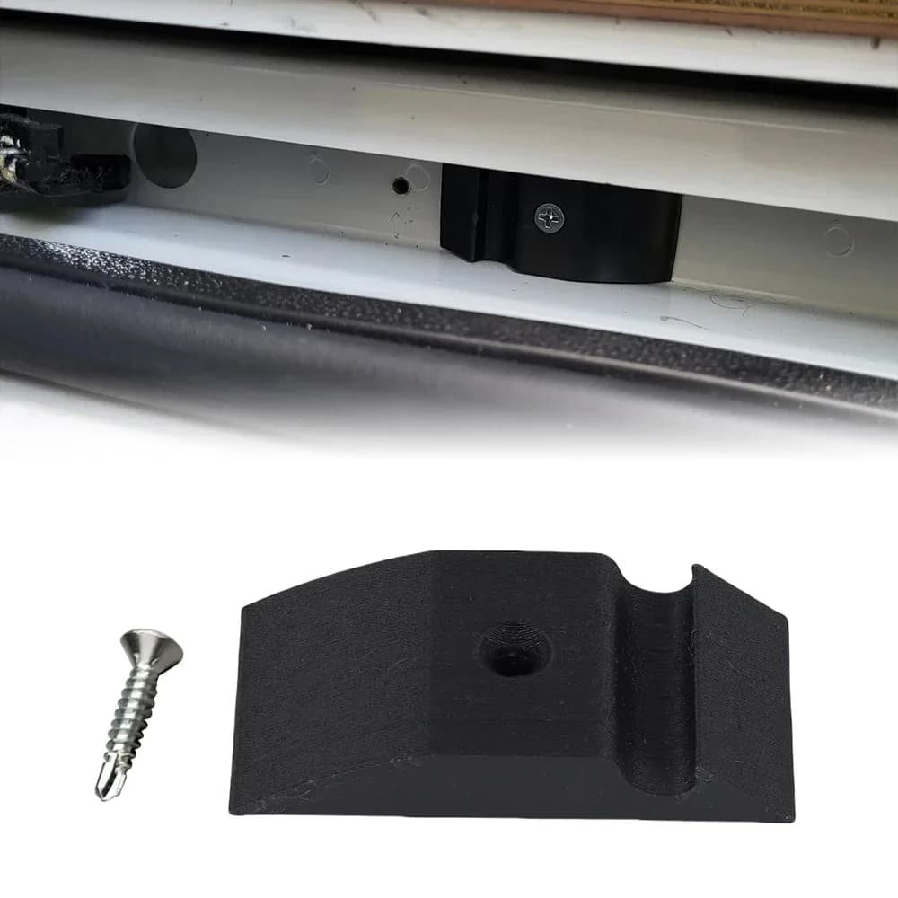 Butoir de porte coulissante pour camping-car, avec fonction