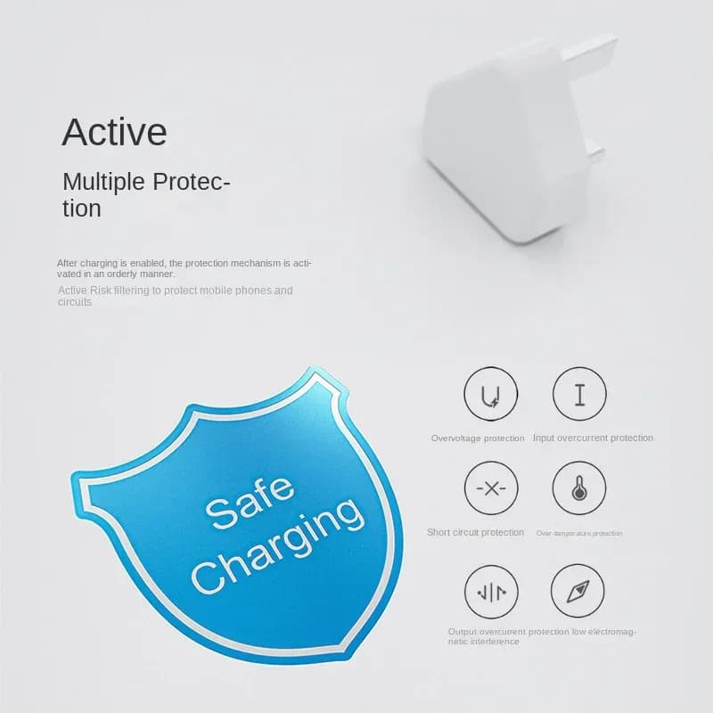 Chargeur mural USB pour téléphone portable, adaptateur de