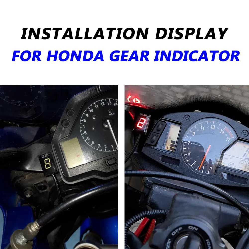 Indicateur de Vitesse étanche pour Moto Affichage LED pour