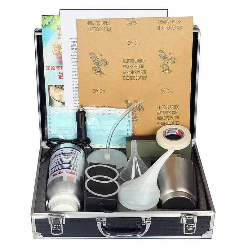 Kit de polissage chimique pour phares de voiture, 800ML