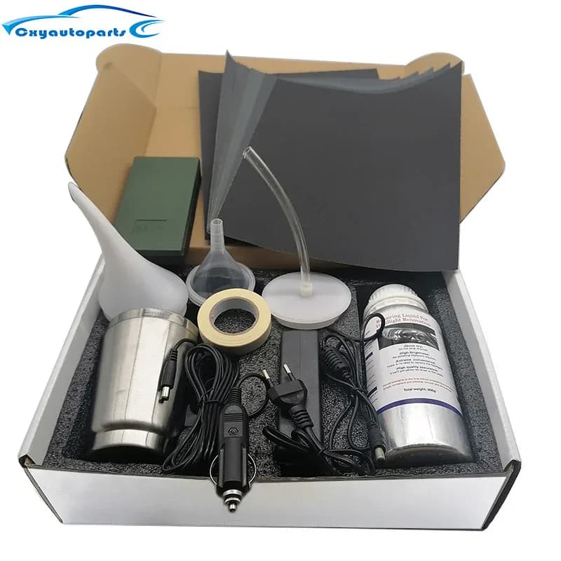 Kit de polissage chimique pour phares de voiture, 800ML — photo 2