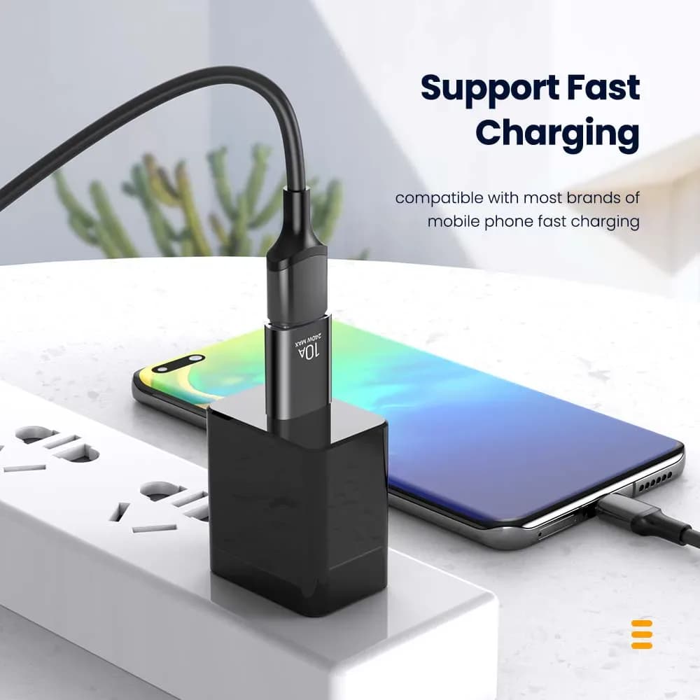 Adaptateur USB 3.0 vers Type C 10A OTG Type C mâle vers USB