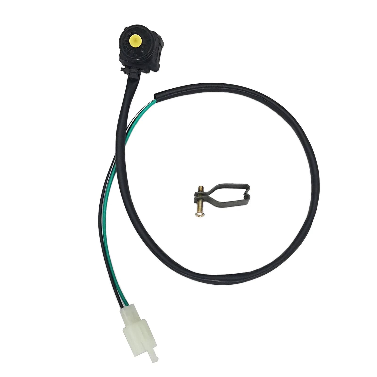 Joli universel pour moto, bouton poussoir rouge — photo 3