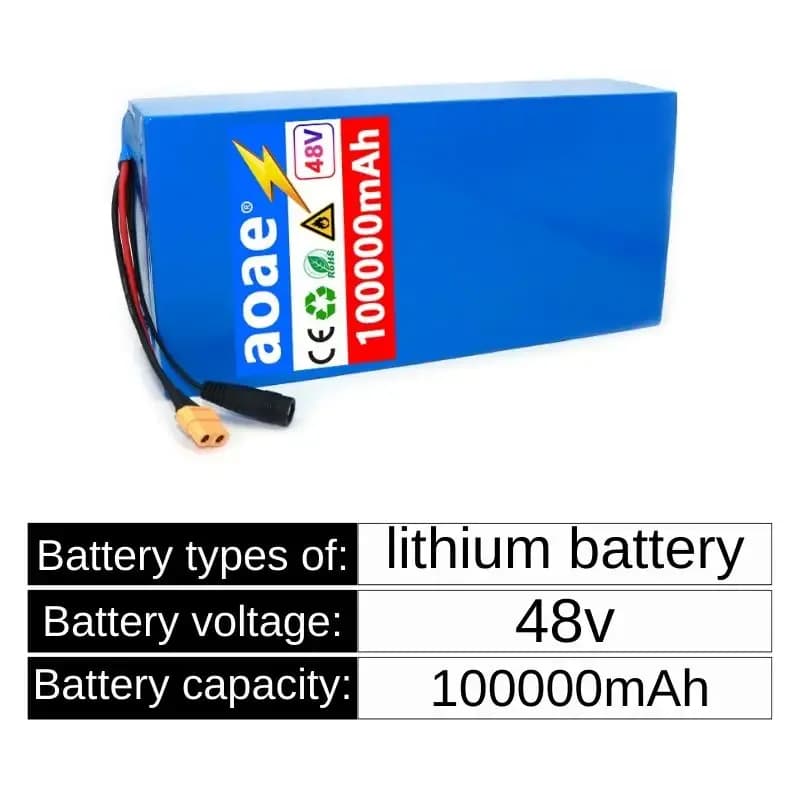 Pack de batteries au lithium d'origine 48V 13s6p, 48V