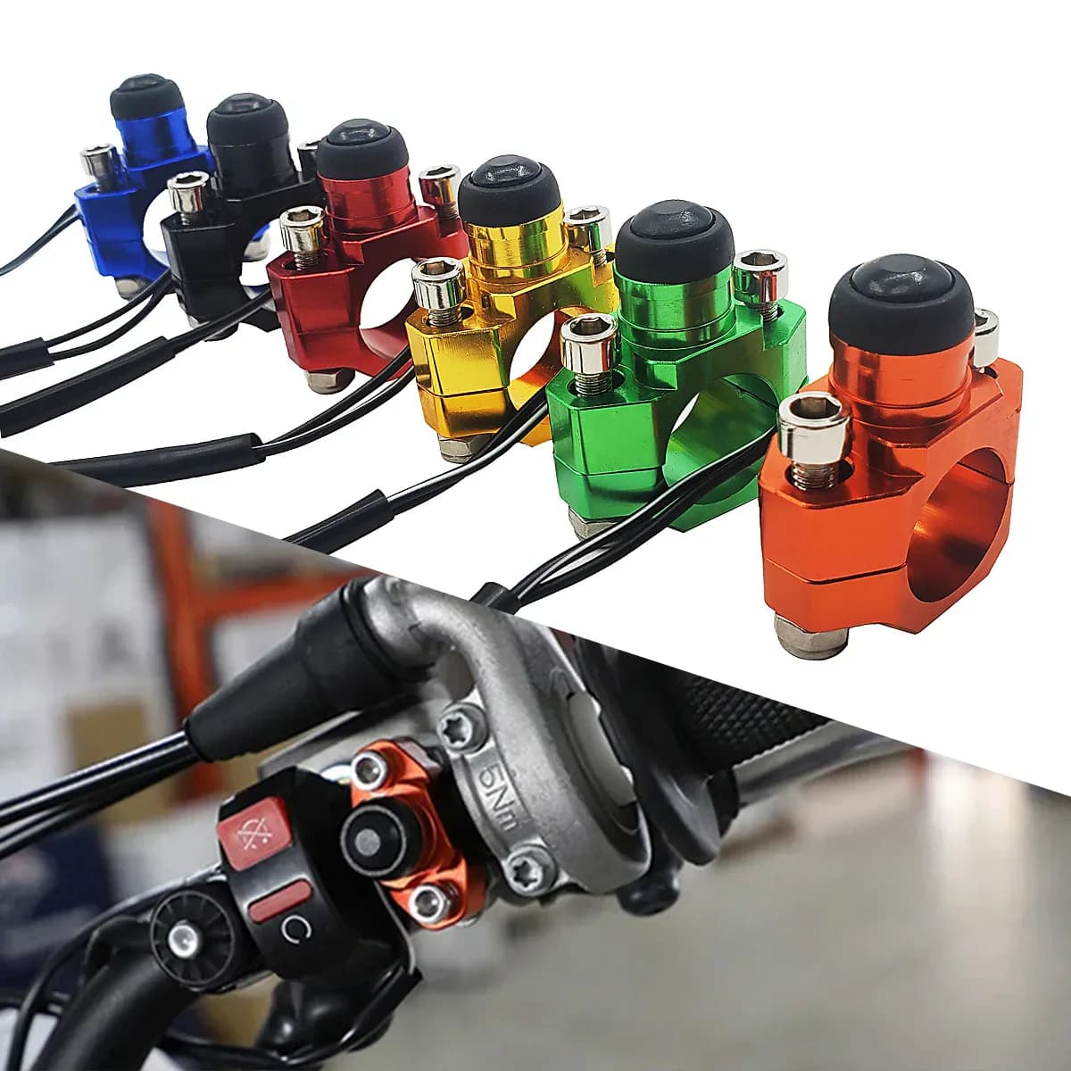 Interrupteur universel CNC de démarrage et d'arrêt du moteur