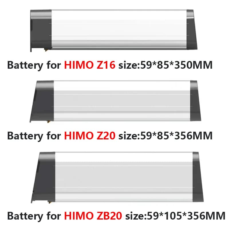 Batterie 36 V pour vélos pliants HIMO Z16 et Z20