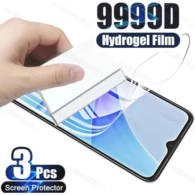 3 pièces Film Hydrogel pour Realme 8 7 6 5 X50 Pro 7i