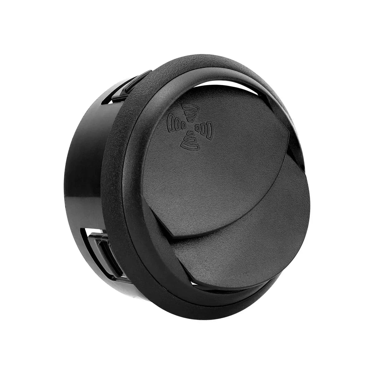 Aérateur universel noir rond pour VR, ouvertures de