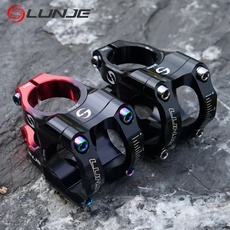 Tige de vélo de montagne CNC 31.8mm, vélo de route vtt