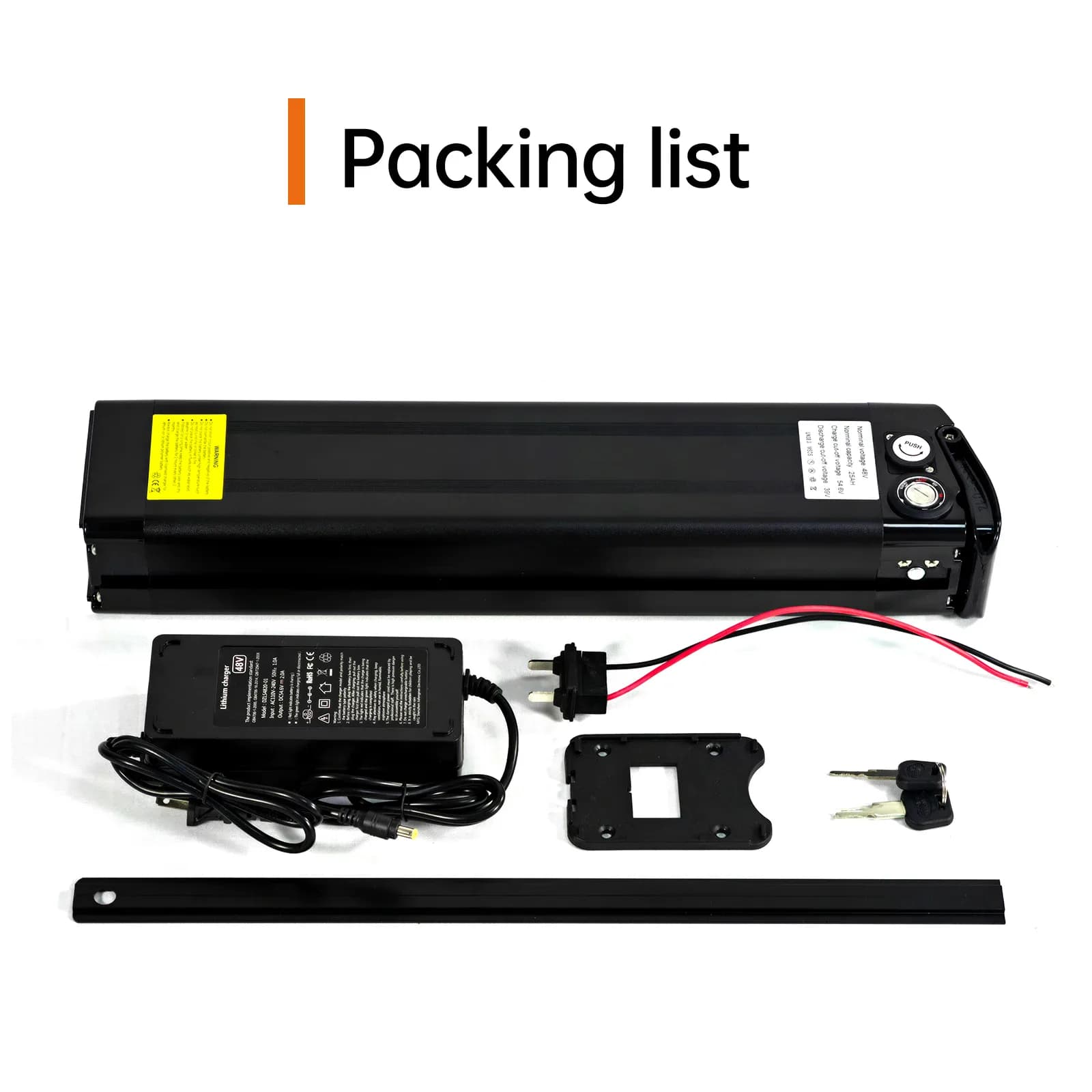 Batterie Silverfish 48/52 V pour vélo électrique