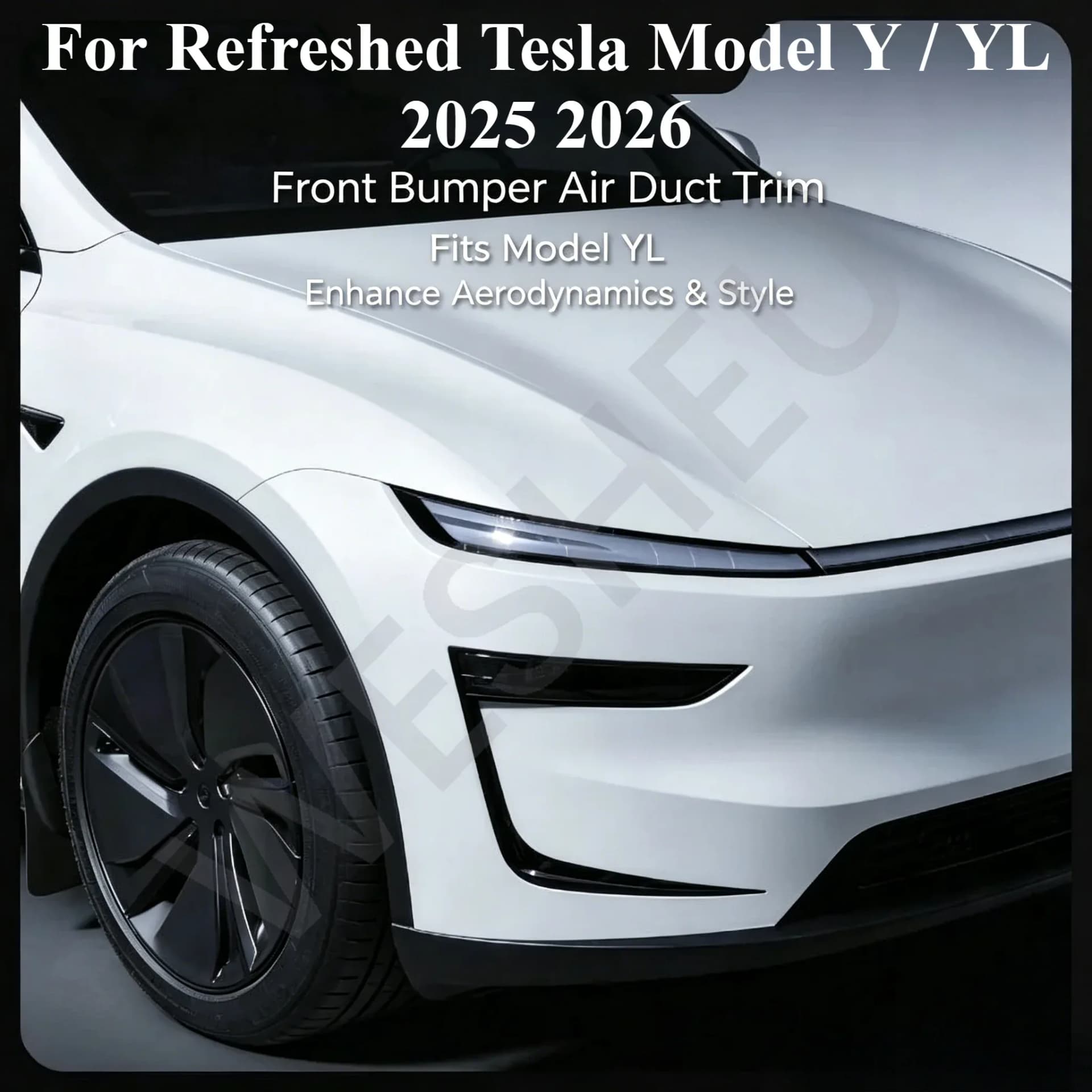Pour Tesla Model Y YL 2025 2026 Rénové : Panneau de