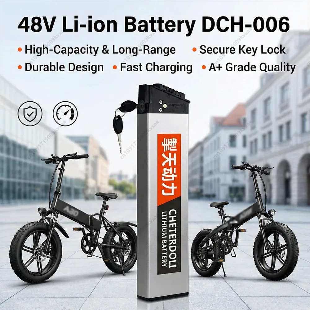 Batterie 36/48 V DCH006 pour vélos Samebike