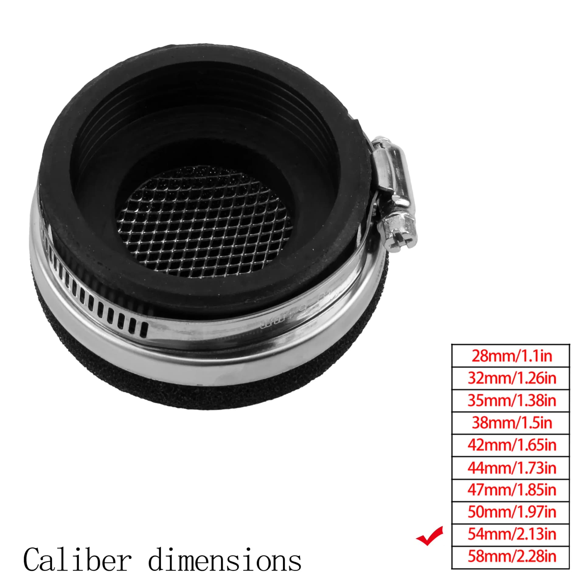 Filtre à Air pour Moto, nettoyeur de filtre à Air — Noir