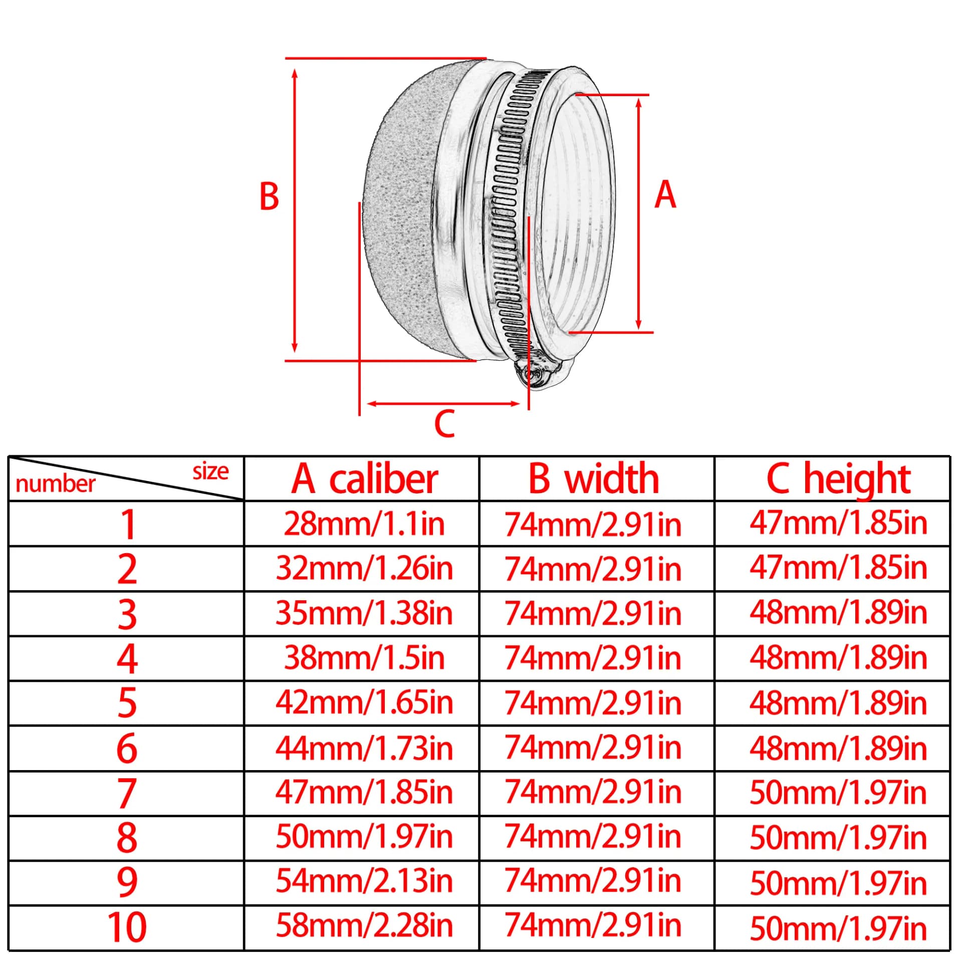 Filtre à Air pour Moto, nettoyeur de filtre à Air — photo 2
