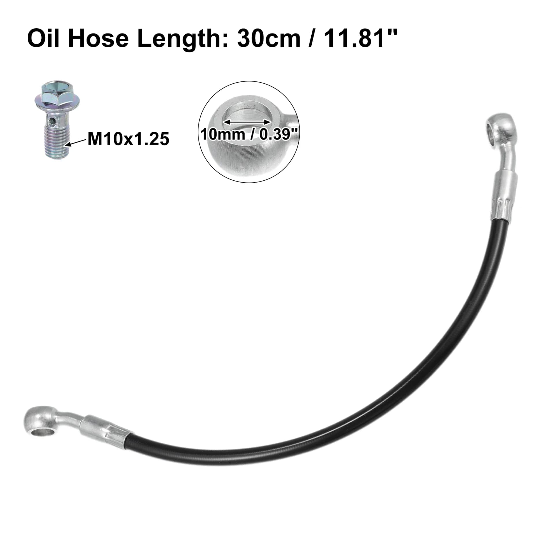 Motoforti 30/50/60/80/90/100/110/150/180/200/220cm tuyau de