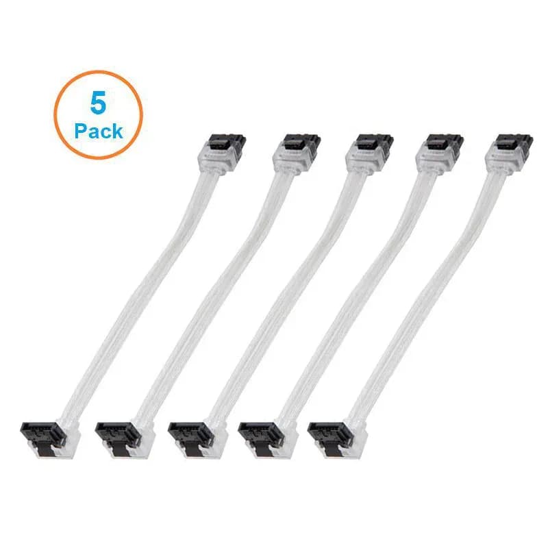 5 pièces 10CM SATA 3.0 disque dur 6 Gb/s câble de données
