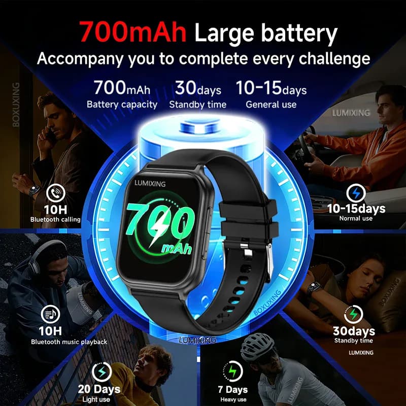 Nouvelle montre connectée 2026 pour femmes, suivi sportif — photo 3