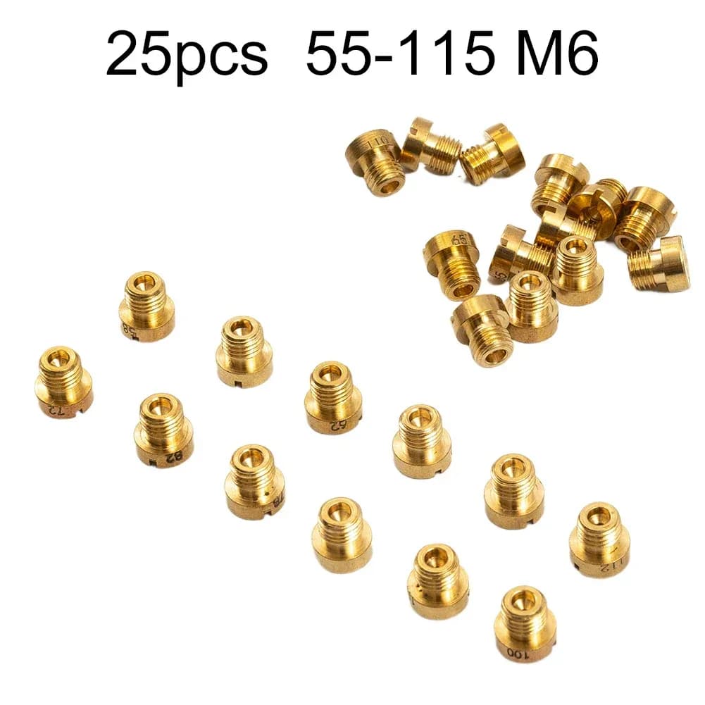 25 pièces Jet principal 55-115 M6 pour carburateurs — photo 2