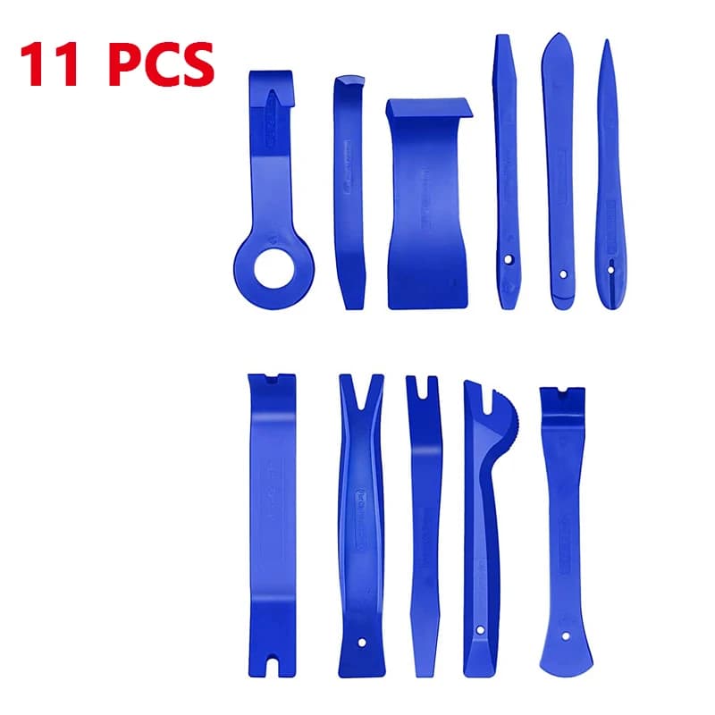 11 pièces Bleu