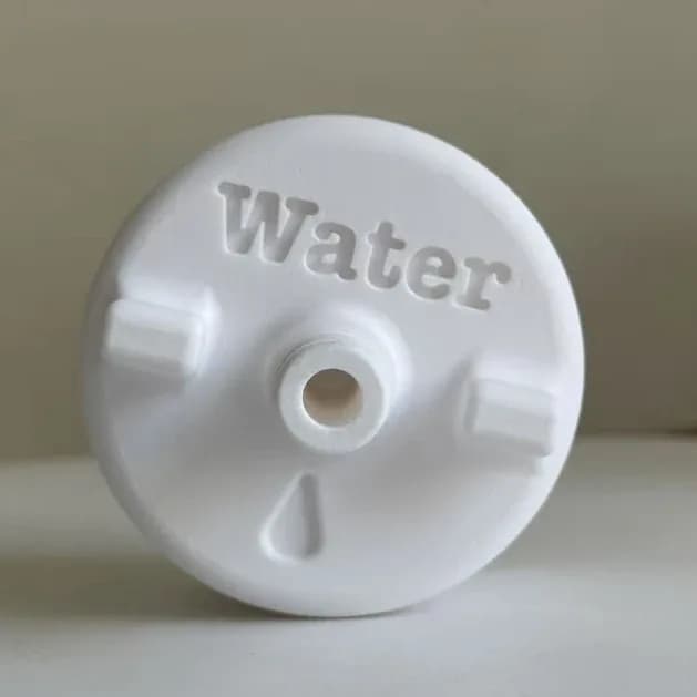 1 adaptateur pour réservoirs d'eau de camping-car, un — Blanc
