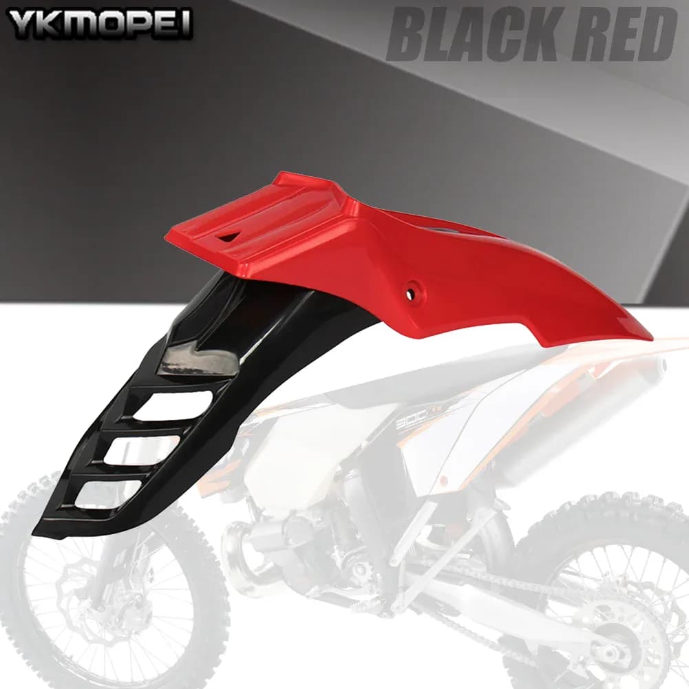 Garde-boue avant de moto universel Supermoto, pour KX CR XR — Noir