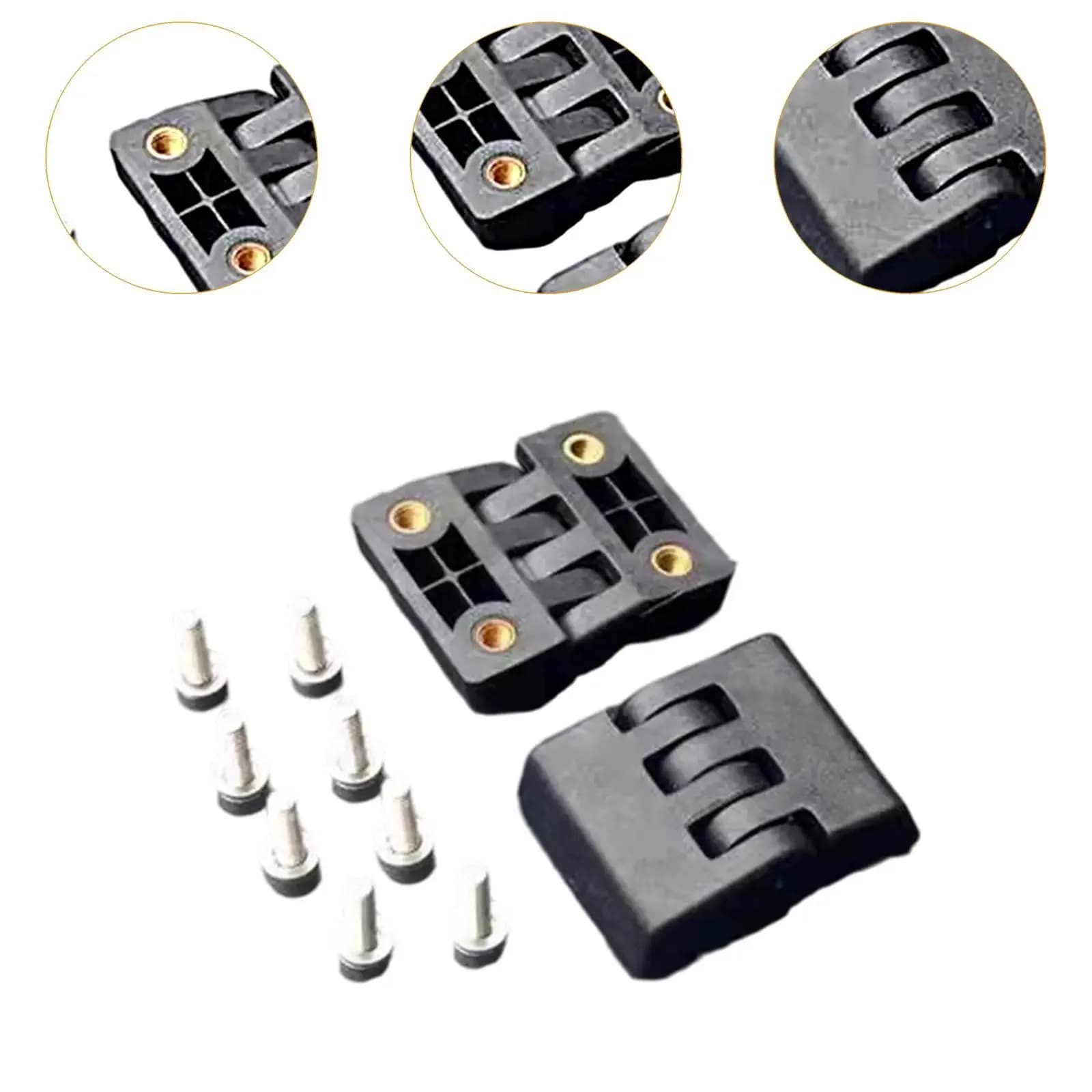 Charnières de coffre de moto en nylon durables, kit — photo 5
