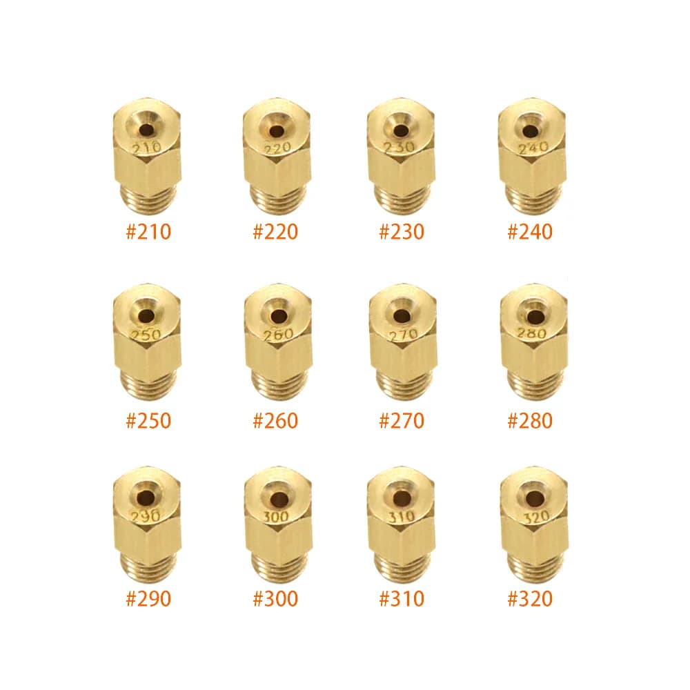 ZSDTRP 12 pièces 10 pièces M5 Jets principaux pour MIKUNI VM — photo 5