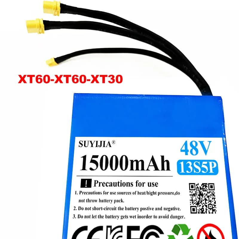 Batterie 48 V 15 Ah pour Kaabo Mantis 8 et Mantis 10