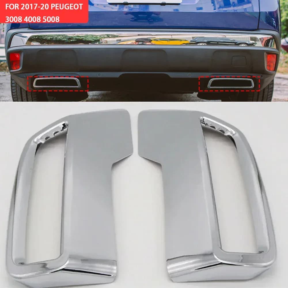 Garniture de pare-chocs de protection pour Peugeot