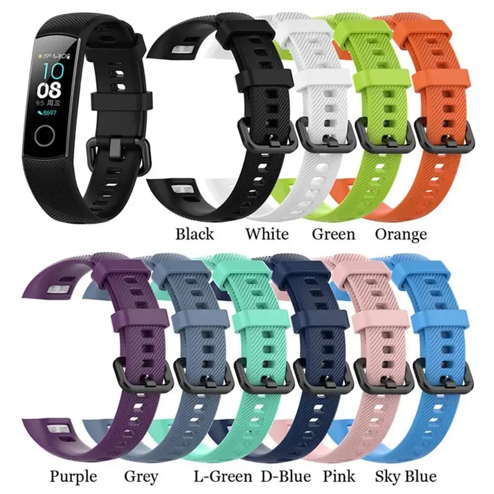 Bracelet pour Honor Band 5 4 bracelets Sport bande colorée