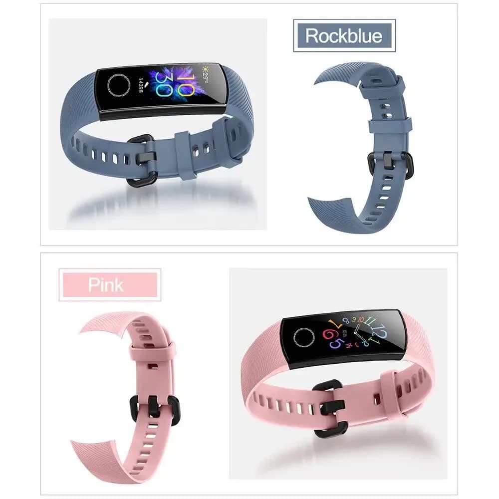 Bracelet pour Honor Band 5 4 bracelets Sport bande colorée