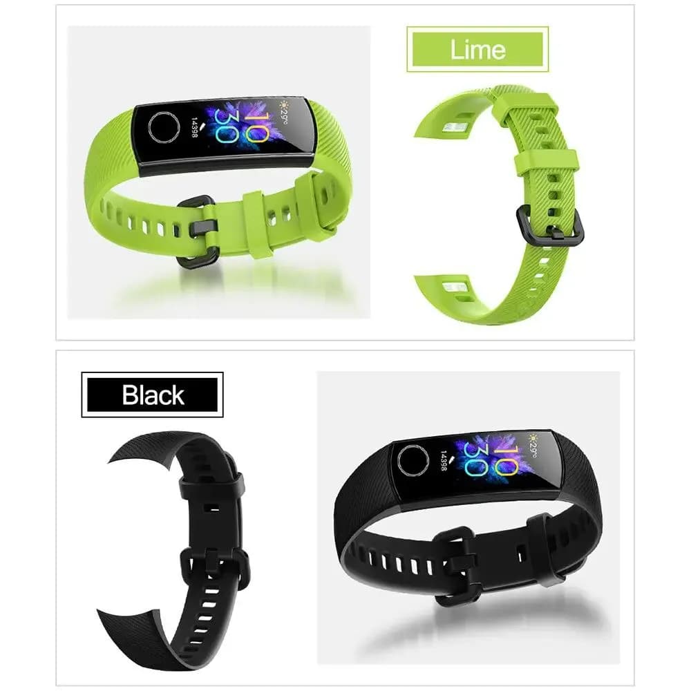 Bracelet pour Honor Band 5 4 bracelets Sport bande colorée