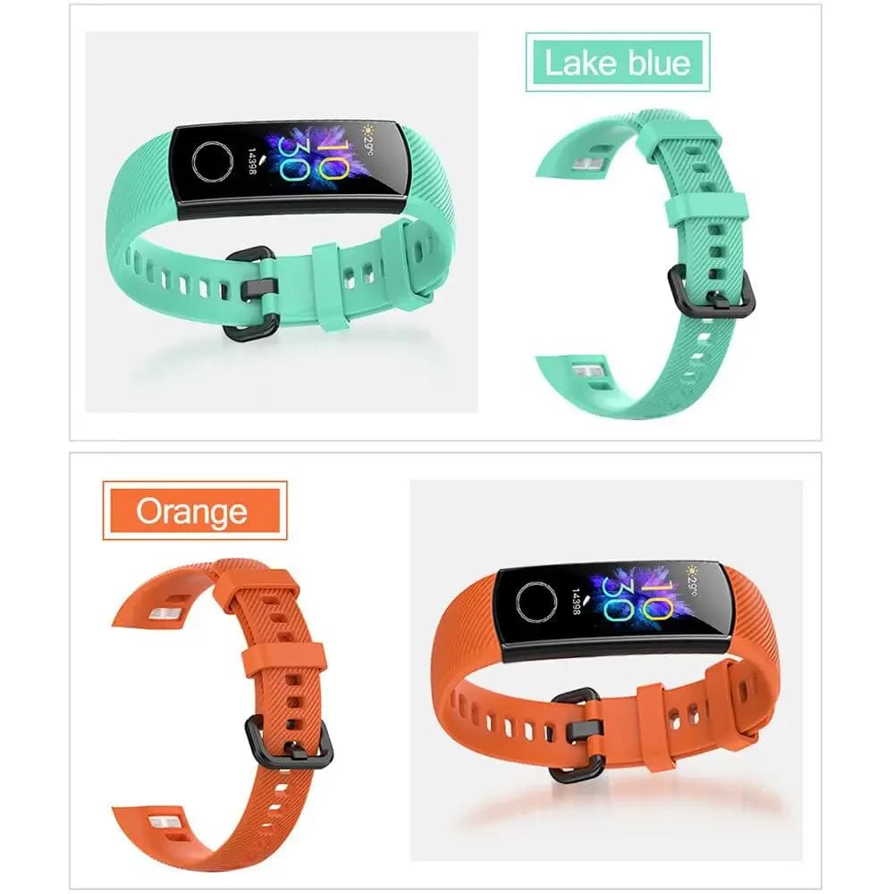 Bracelet pour Honor Band 5 4 bracelets Sport bande colorée