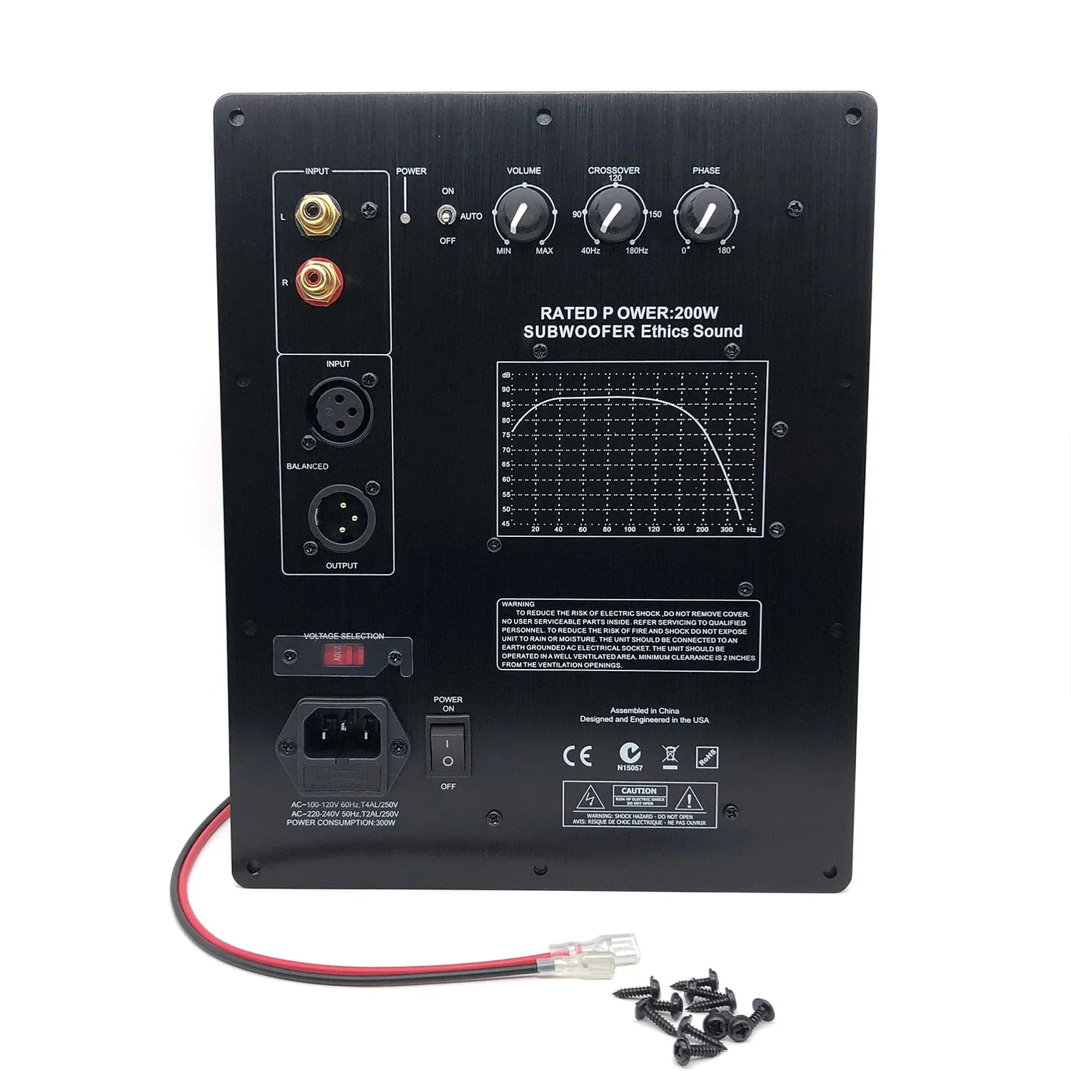 Carte amplificateur mono pour caisson de basses HiFi