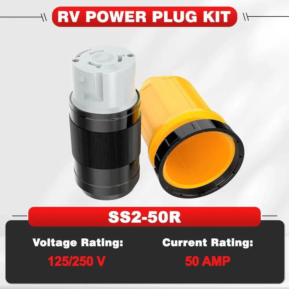 Connecteur d'alimentation pour camping-car, 125V/250 V — photo 4