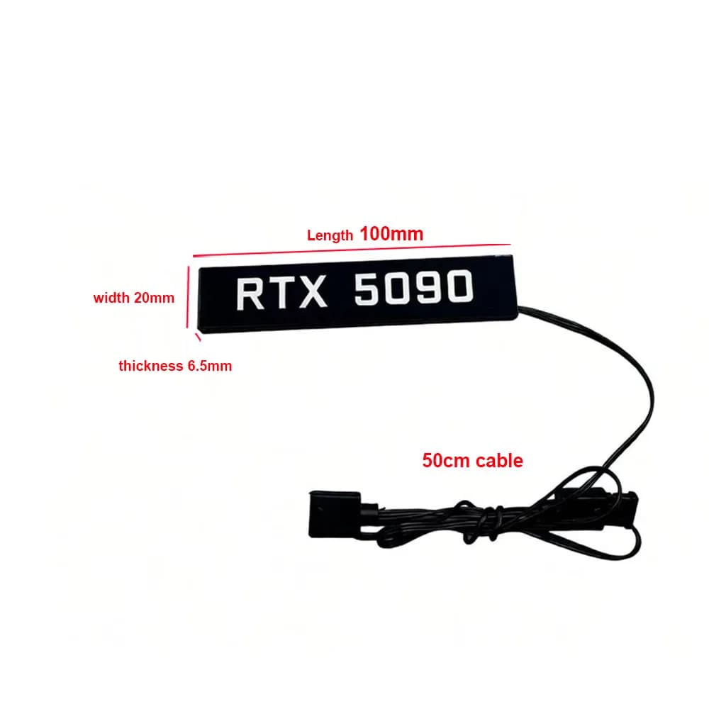 Panneau latéral ARGB pour GPU RTX 5080 5090 Mini VGA