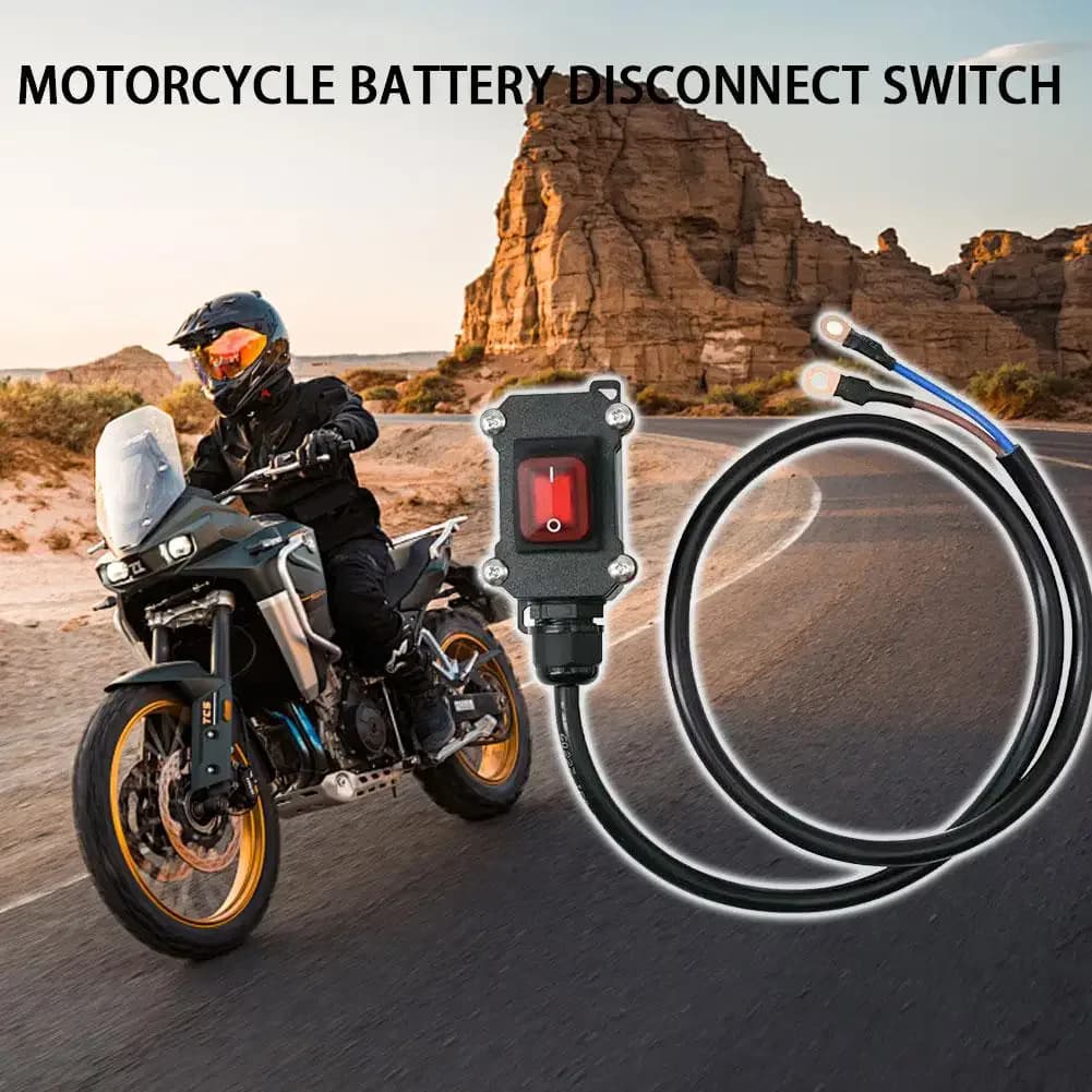 Interrupteur de coupure de batterie de moto 12V, haute — photo 4