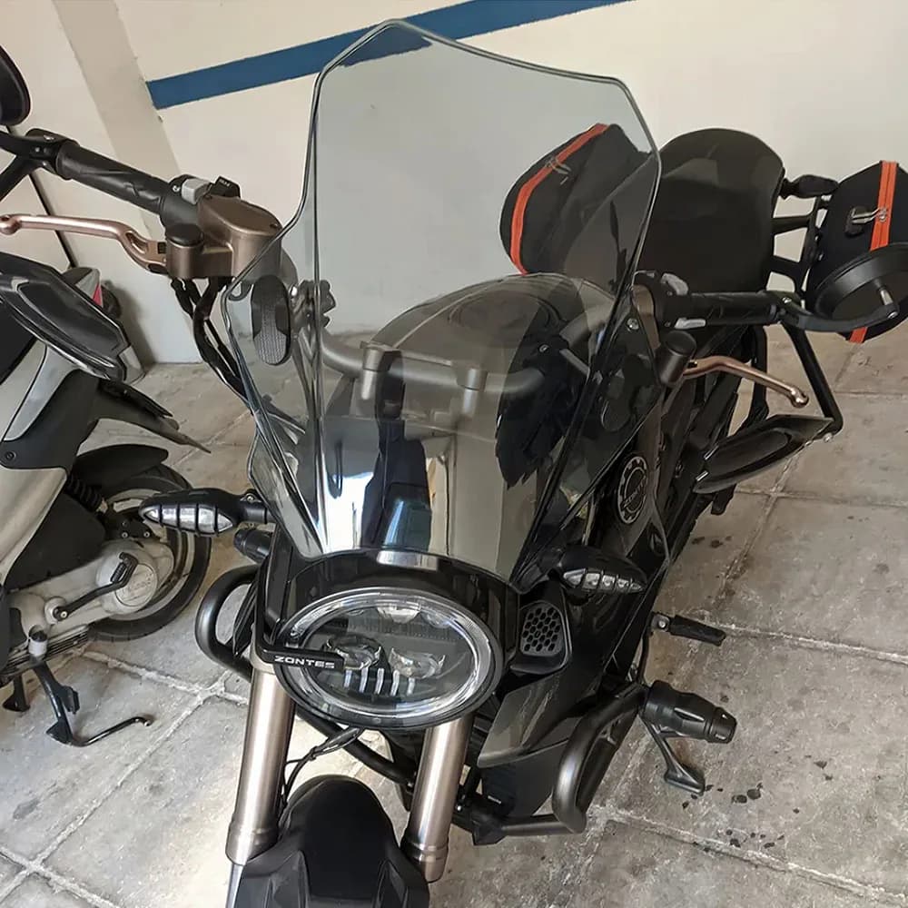 Pare-brise saute-vent moto en ABS pour Zontes G1-125