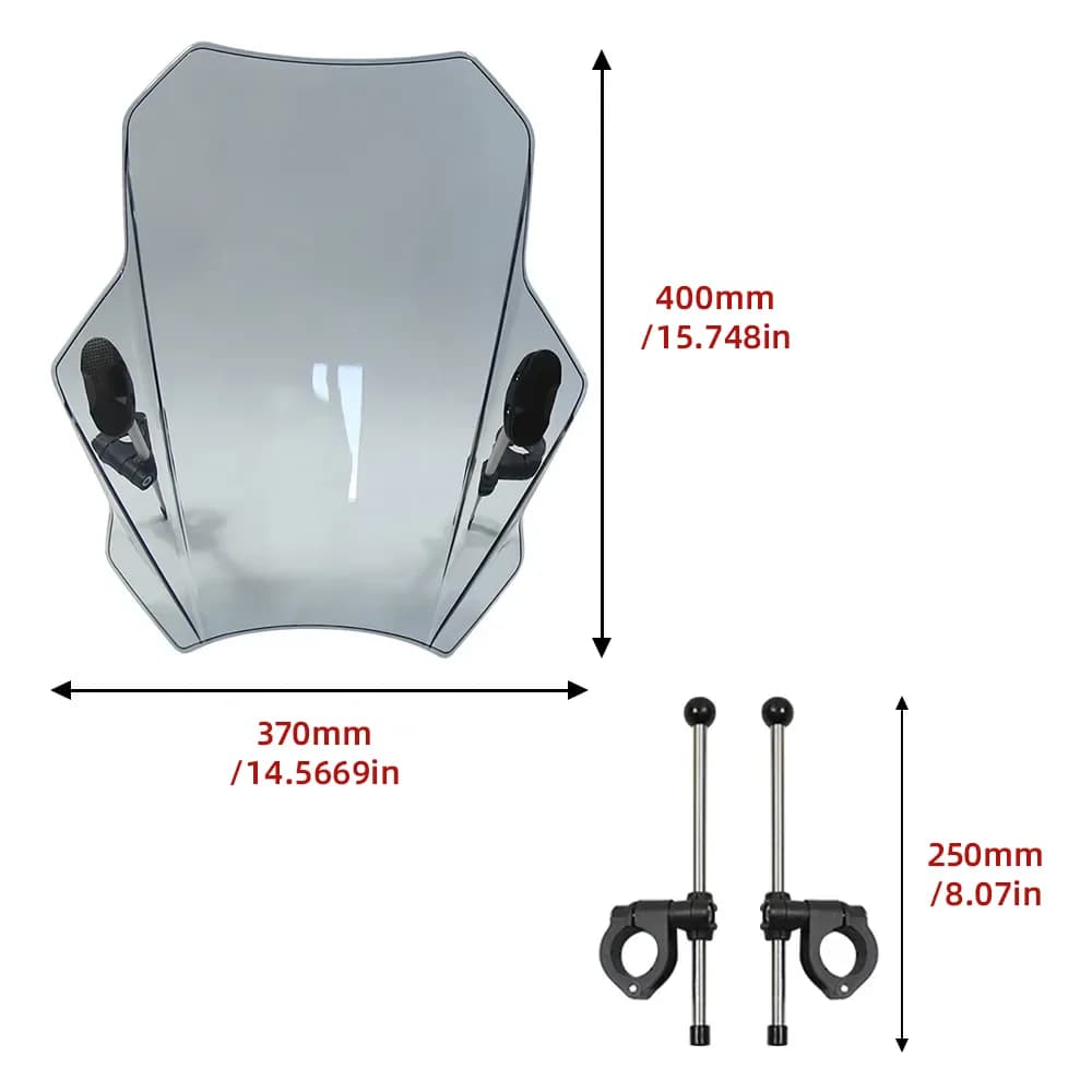 G1125 2021 - 2023 universel moto pare-brise pare-brise