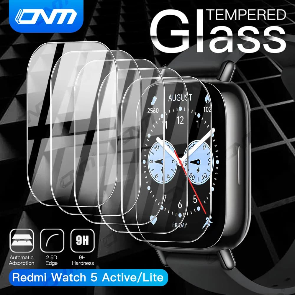 Verre trempé premium 9H pour Xiaomi Redmi Watch 5 4 Lite /