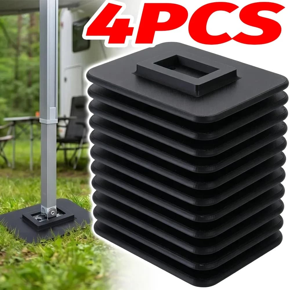 Patins de support d'auvent camping-car 14 x 10 cm