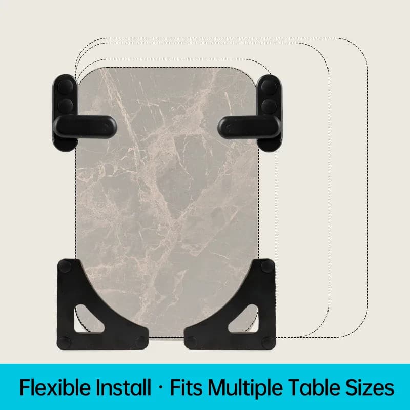 Kit de fixation de table pliante pour camping-car, support — photo 3