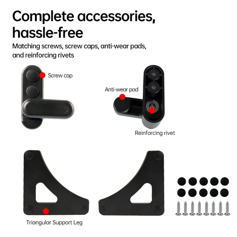 Kit de fixation de table pliante pour camping-car, support — photo 4