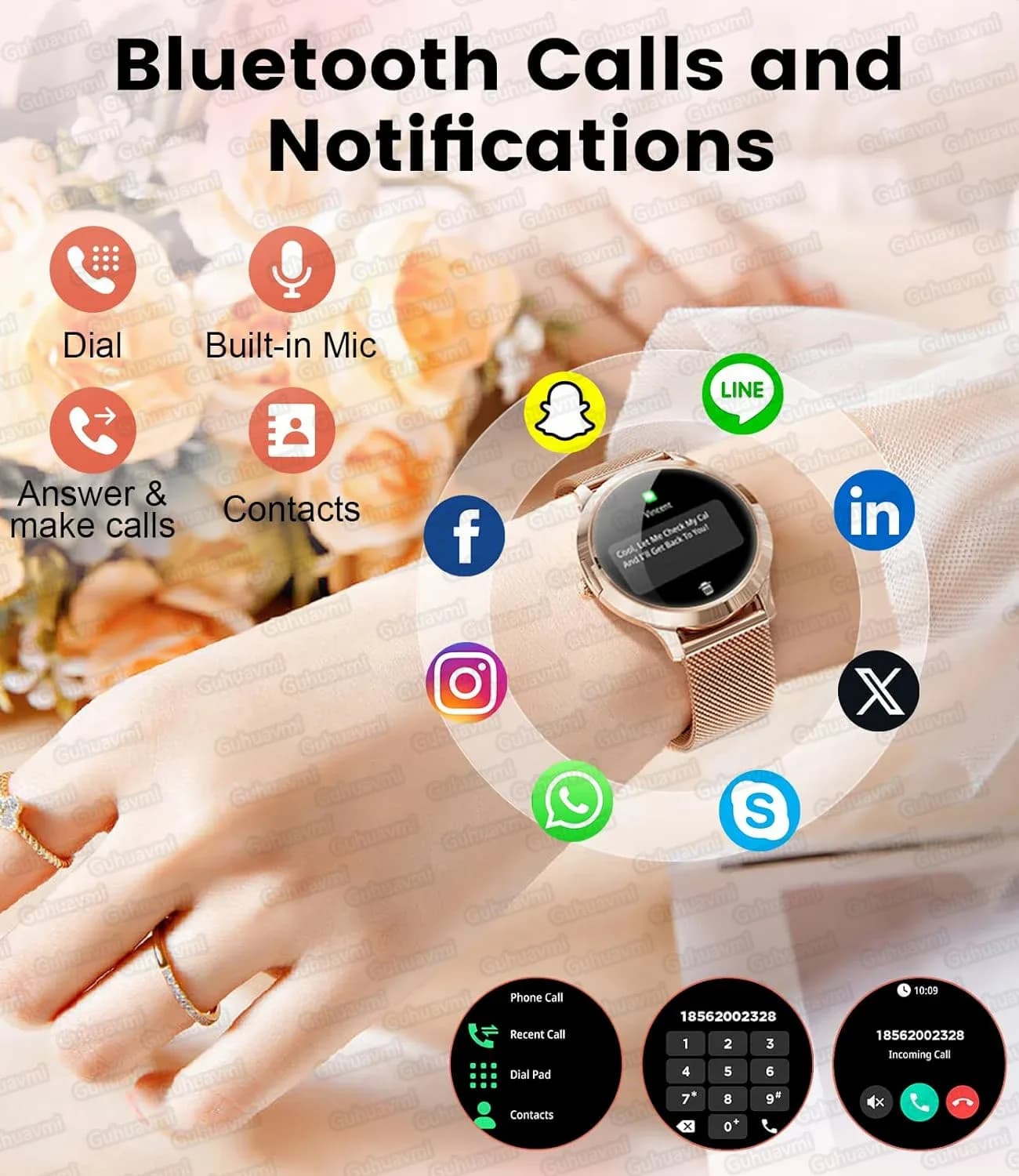 Nouvelle Montre Connectée 2026 pour Femme – Cadeau Idéal – — photo 2