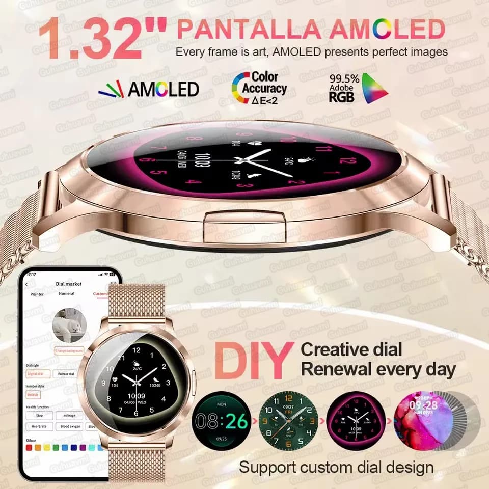Nouvelle Montre Connectée 2026 pour Femme – Cadeau Idéal – — photo 3