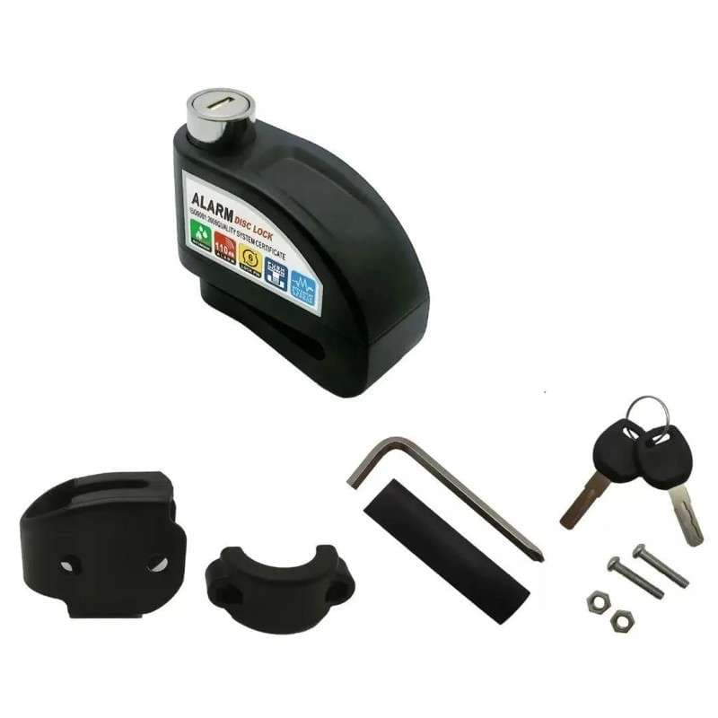 Antivol moto bloque-disque à alarme 110 dB Vowenx