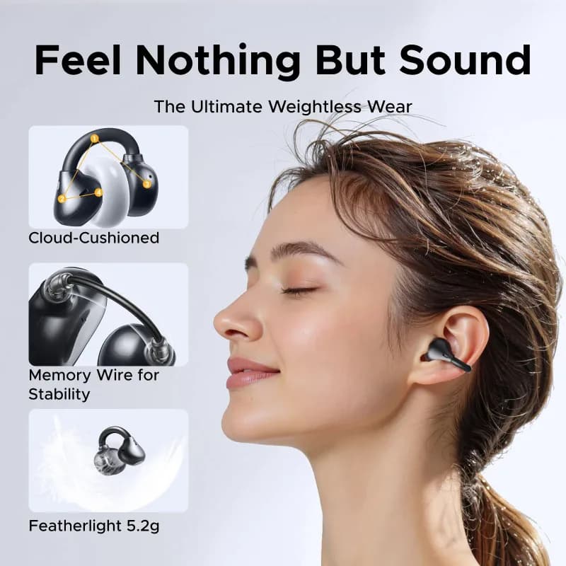 UGREEN ClipBuds écouteurs sans fil à oreille ouverte