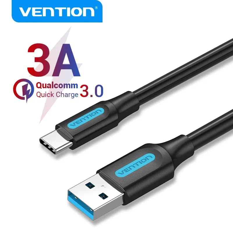 Vention USB Type C câble 3A câble de charge rapide USB 3.0