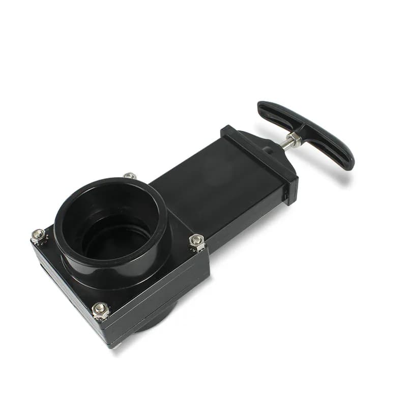 Valve de porte d'eau pour couteau RV, tuyau d'égout de Van