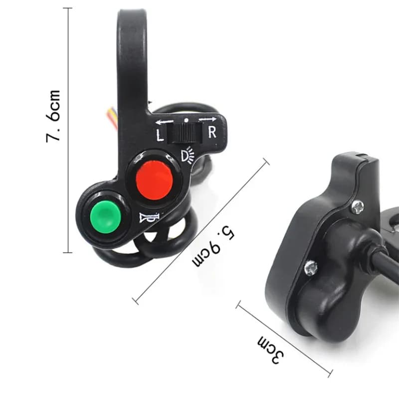 Klaxon de guidon pour moto et Scooter, 7/8 pouces — photo 4